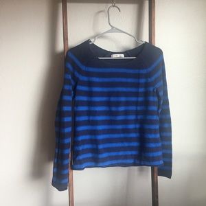 Cute blue striped sweater from old navy
